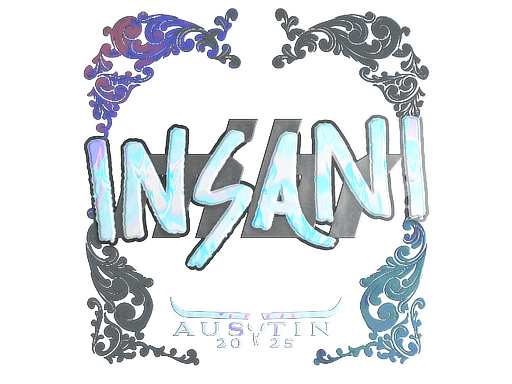 Sticker | insani (Holo) | Austin 2025