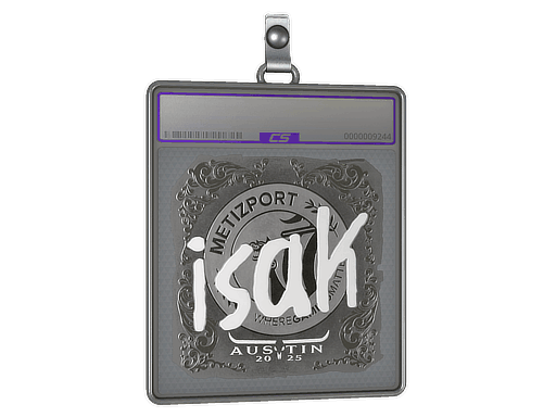 Sticker | isak (Foil) | Austin 2025