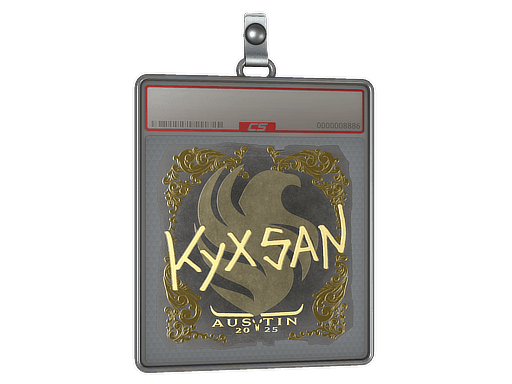 Sticker | kyxsan (Gold) | Austin 2025