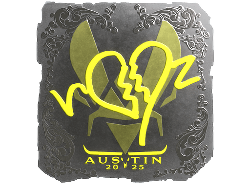 Sticker | ropz (Foil) | Austin 2025