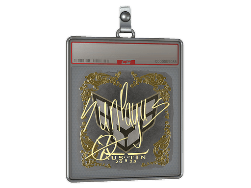Sticker | SunPayus (Gold) | Austin 2025