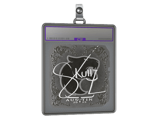 Sticker | skullz (Foil) | Austin 2025