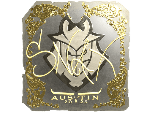 Sticker | Snax (Gold) | Austin 2025