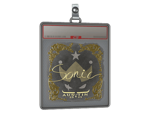 Sticker | Sonic (Gold) | Austin 2025