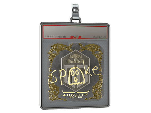 Sticker | spooke (Gold) | Austin 2025