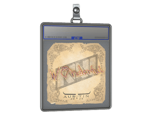 Sticker | w0nderful | Austin 2025