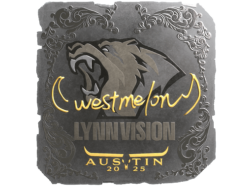 Sticker | westmelon (Foil) | Austin 2025