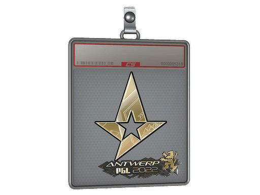 Sticker | Astralis (Gold) | Antwerp 2022