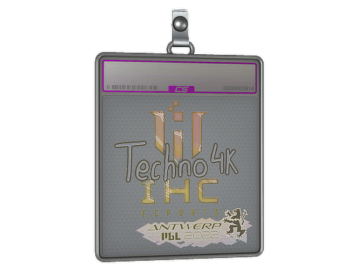 Sticker | Techno4K (Holo) | Antwerp 2022