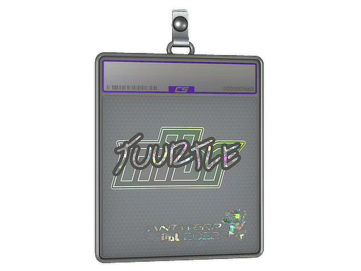 Sticker | Tuurtle (Glitter) | Antwerp 2022