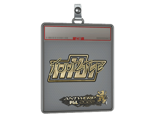 Sticker | Tuurtle (Gold) | Antwerp 2022