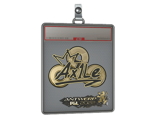Sticker | Ax1Le (Gold) | Antwerp 2022