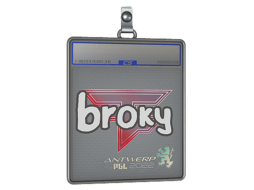 Sticker | broky | Antwerp 2022