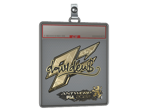 Sticker | dav1d (Gold) | Antwerp 2022