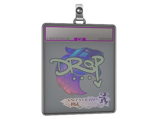 Sticker | drop (Holo) | Antwerp 2022