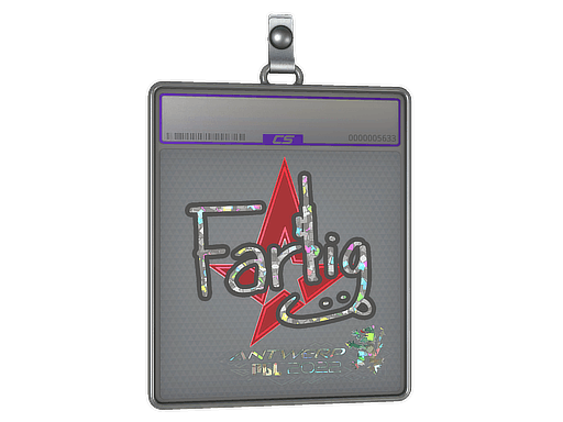 Sticker | Farlig (Glitter) | Antwerp 2022