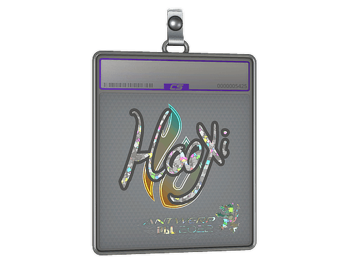 Sticker | HooXi (Glitter) | Antwerp 2022