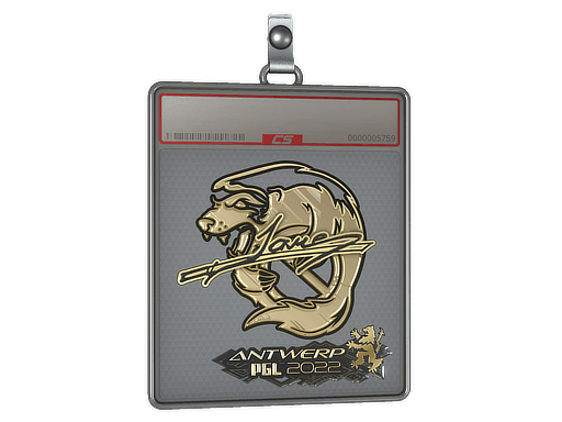 Sticker | Jame (Gold) | Antwerp 2022