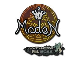 Sticker | maden | Antwerp 2022