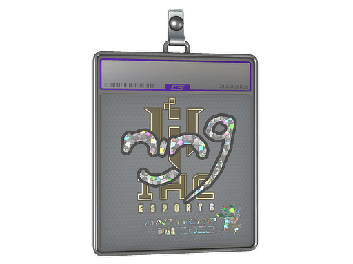 Sticker | nin9 (Glitter) | Antwerp 2022