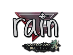 Sticker | rain | Antwerp 2022