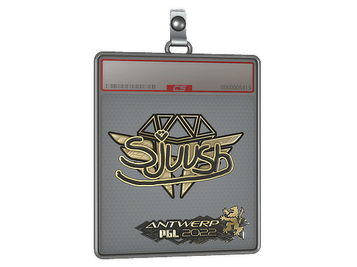 Sticker | sjuush (Gold) | Antwerp 2022