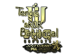 Sticker | sk0R (Gold) | Antwerp 2022