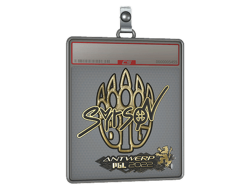 Sticker | syrsoN (Gold) | Antwerp 2022