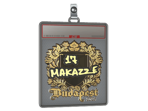 Sticker | makazze (Gold) | Budapest 2025