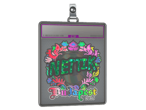 Sticker | nettik (Holo) | Budapest 2025
