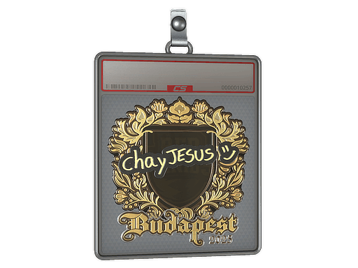 Sticker | chayJESUS (Gold) | Budapest 2025