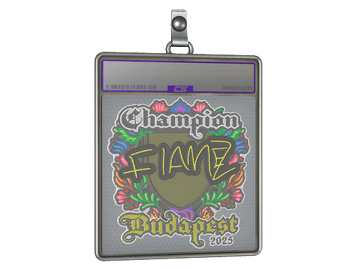 Sticker | FlameZ (Embroidered, Champion) | Budapest 2025