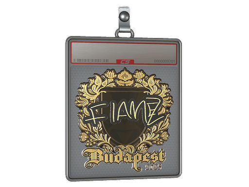 Sticker | FlameZ (Gold) | Budapest 2025