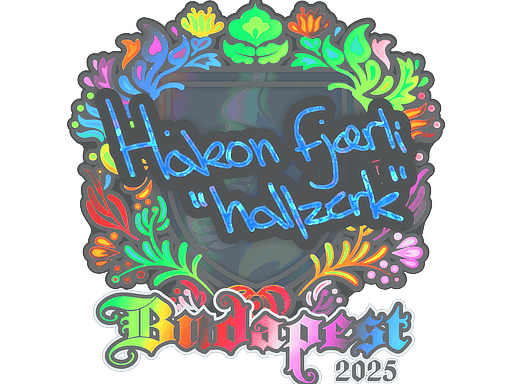 Sticker | hallzerk (Holo) | Budapest 2025