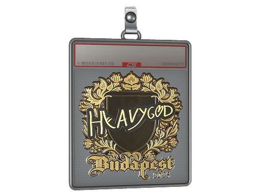 Sticker | Heavygod (Gold) | Budapest 2025