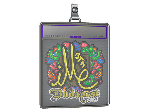 Sticker | iM (Embroidered) | Budapest 2025