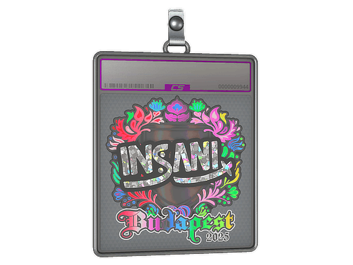 Sticker | insani (Holo) | Budapest 2025
