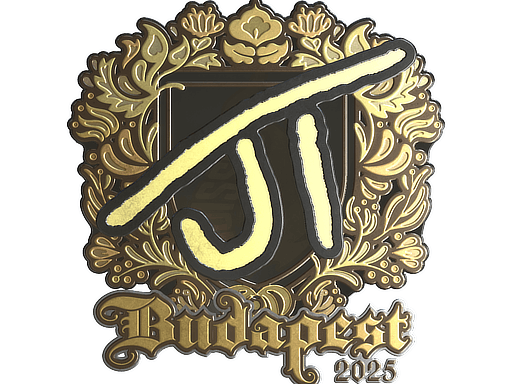 Sticker | JT (Gold) | Budapest 2025