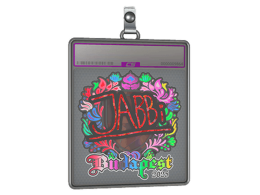 Sticker | jabbi (Holo) | Budapest 2025