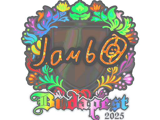 Sticker | jambo (Holo) | Budapest 2025