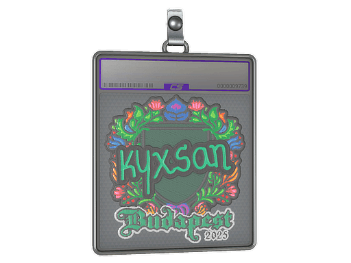 Sticker | kyxsan (Embroidered) | Budapest 2025