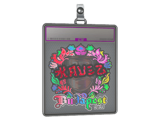 Sticker | kauez (Holo) | Budapest 2025