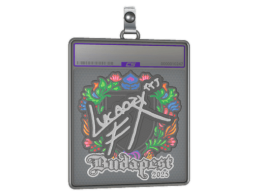 Sticker | Lucaozy (Embroidered) | Budapest 2025