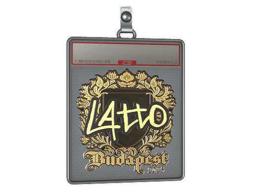 Sticker | latto (Gold) | Budapest 2025