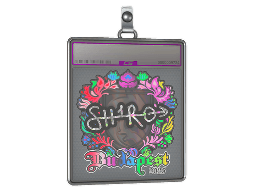 Sticker | sh1ro (Holo) | Budapest 2025