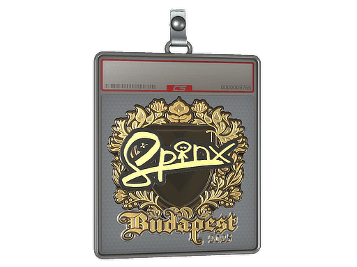 Sticker | Spinx (Gold) | Budapest 2025