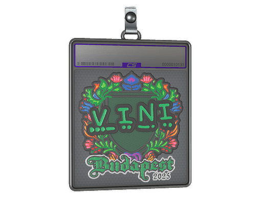 Sticker | VINI (Embroidered) | Budapest 2025