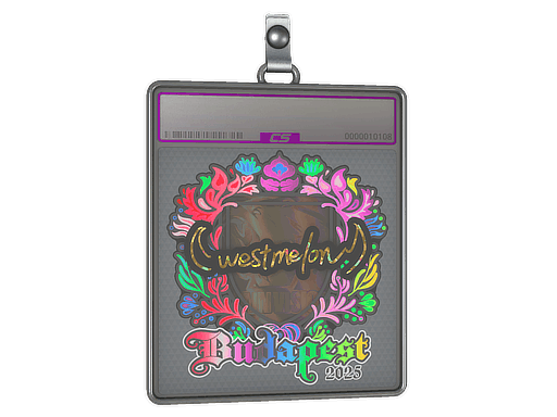 Sticker | westmelon (Holo) | Budapest 2025