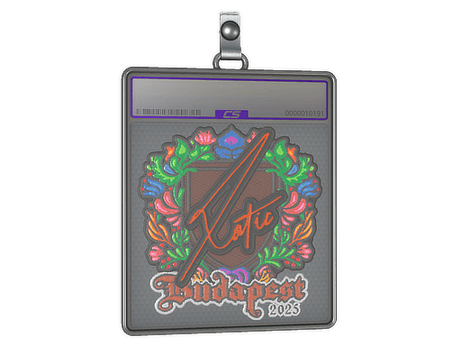 Sticker | XotiC (Embroidered) | Budapest 2025