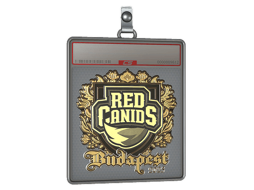 Sticker | RED Canids (Gold) | Budapest 2025